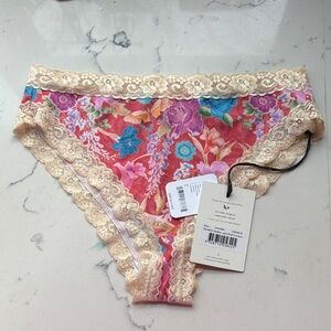 Spell Painter's Garden Lace Brief L BNWT